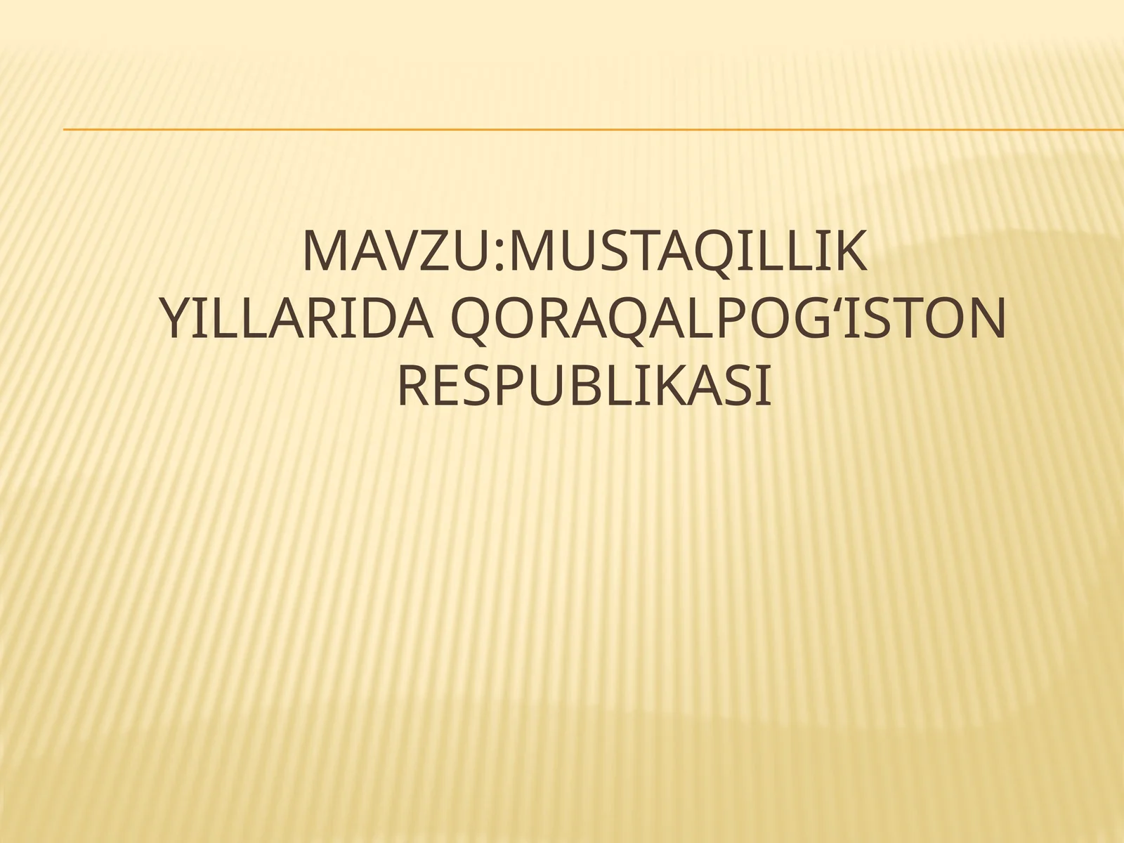 Qoraqalpog‘iston respublikasi