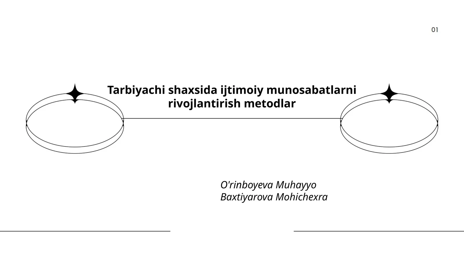 Tarbiyachi shaxsida ijtimoiy munosabatlarni rivojlantirish metodlar