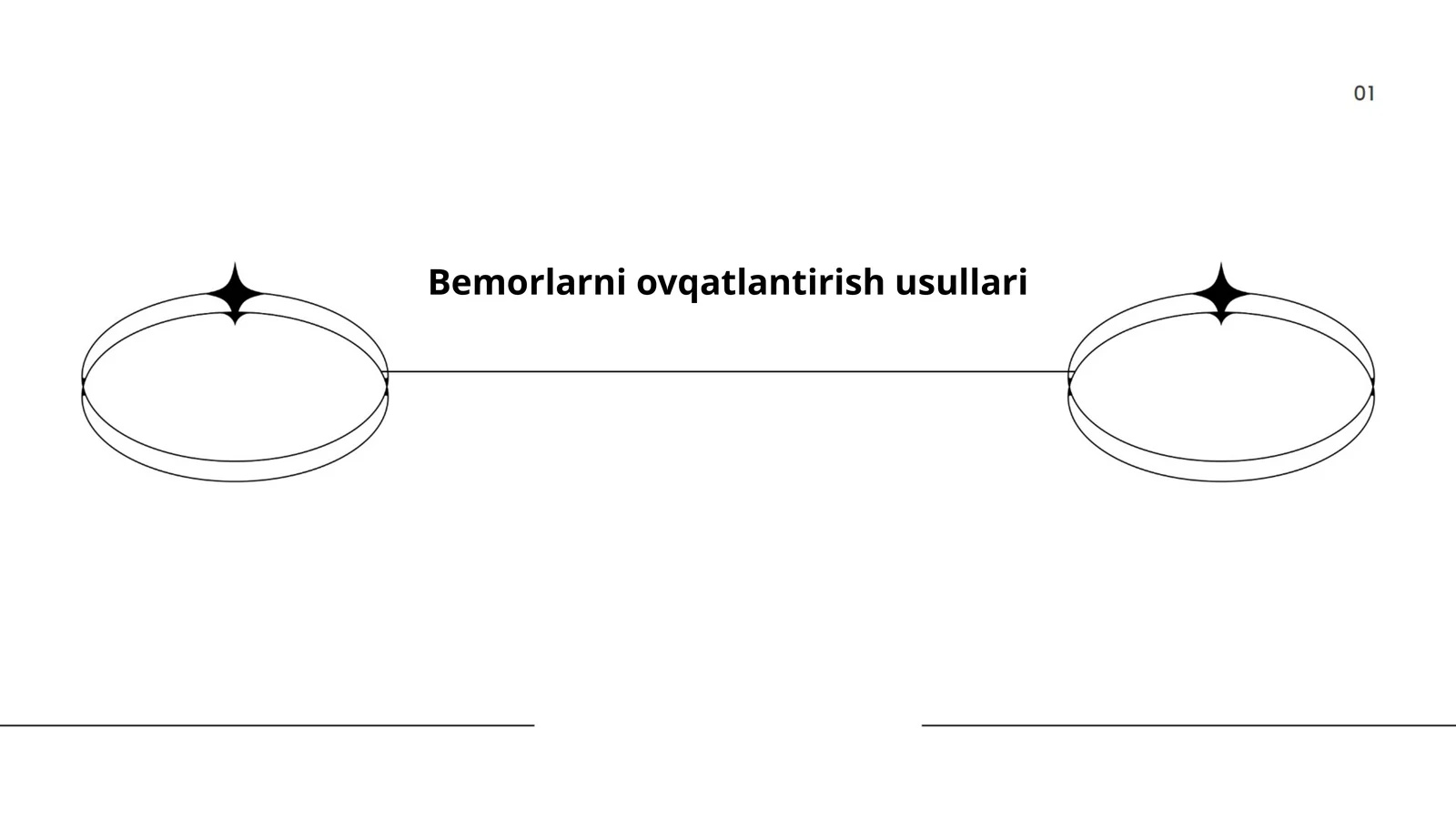 Bemorlarni ovqatlantirish usullari