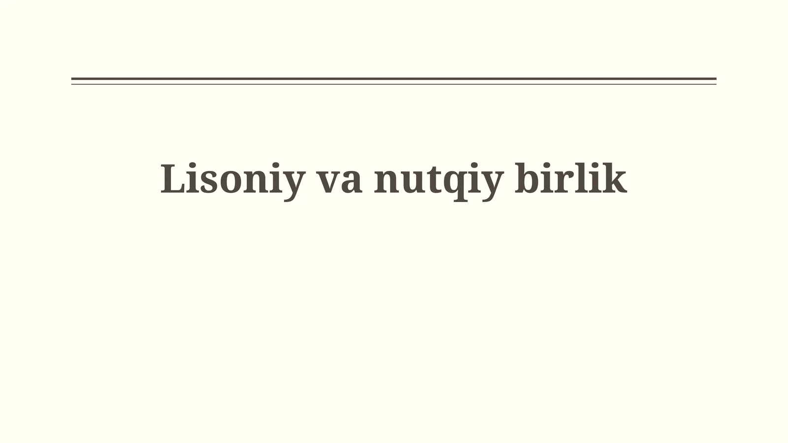 Lisoniy vanutqiybirlik
