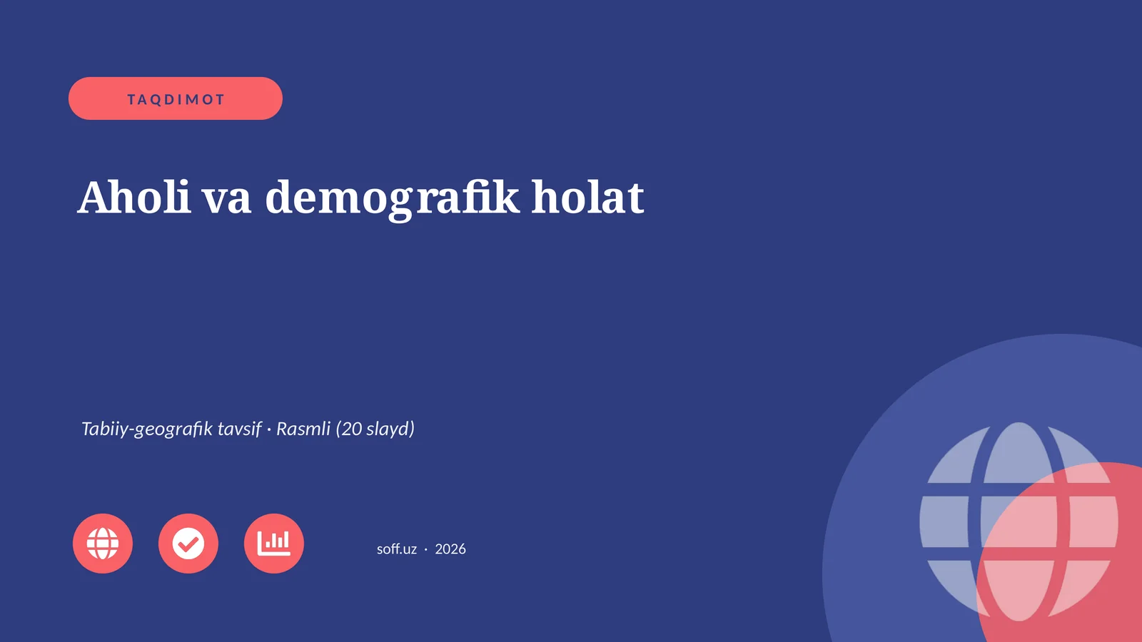Aholi va demografik holat