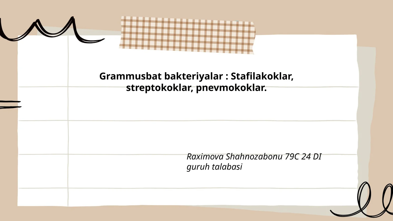 Graamma bakteriyalar
