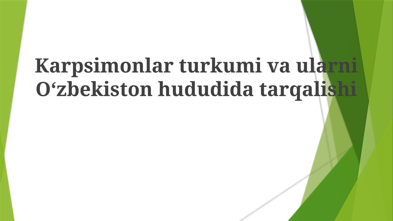 KarpsimonlarturkumivaularniO‘zbekistonhududidatarqalishi
