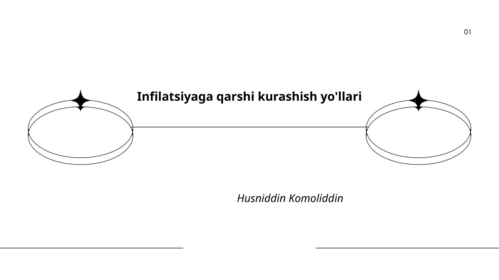 Infilatsiyaga qarshi kurashish yo'llari
