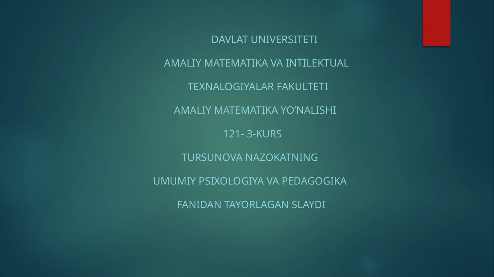 Dasturiy vositalarning dedaktik imkoniyatlari