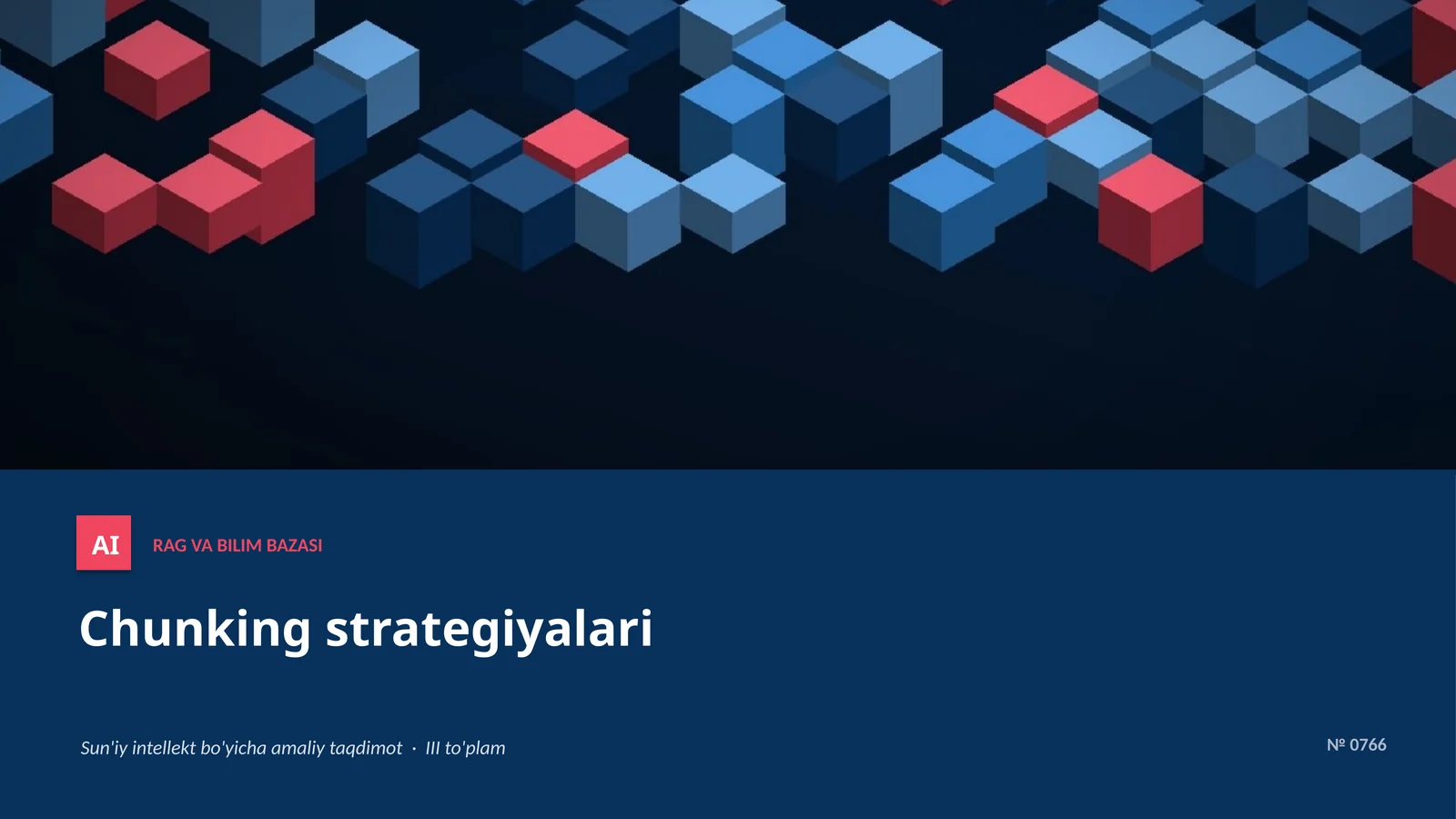 Chunking strategiyalari