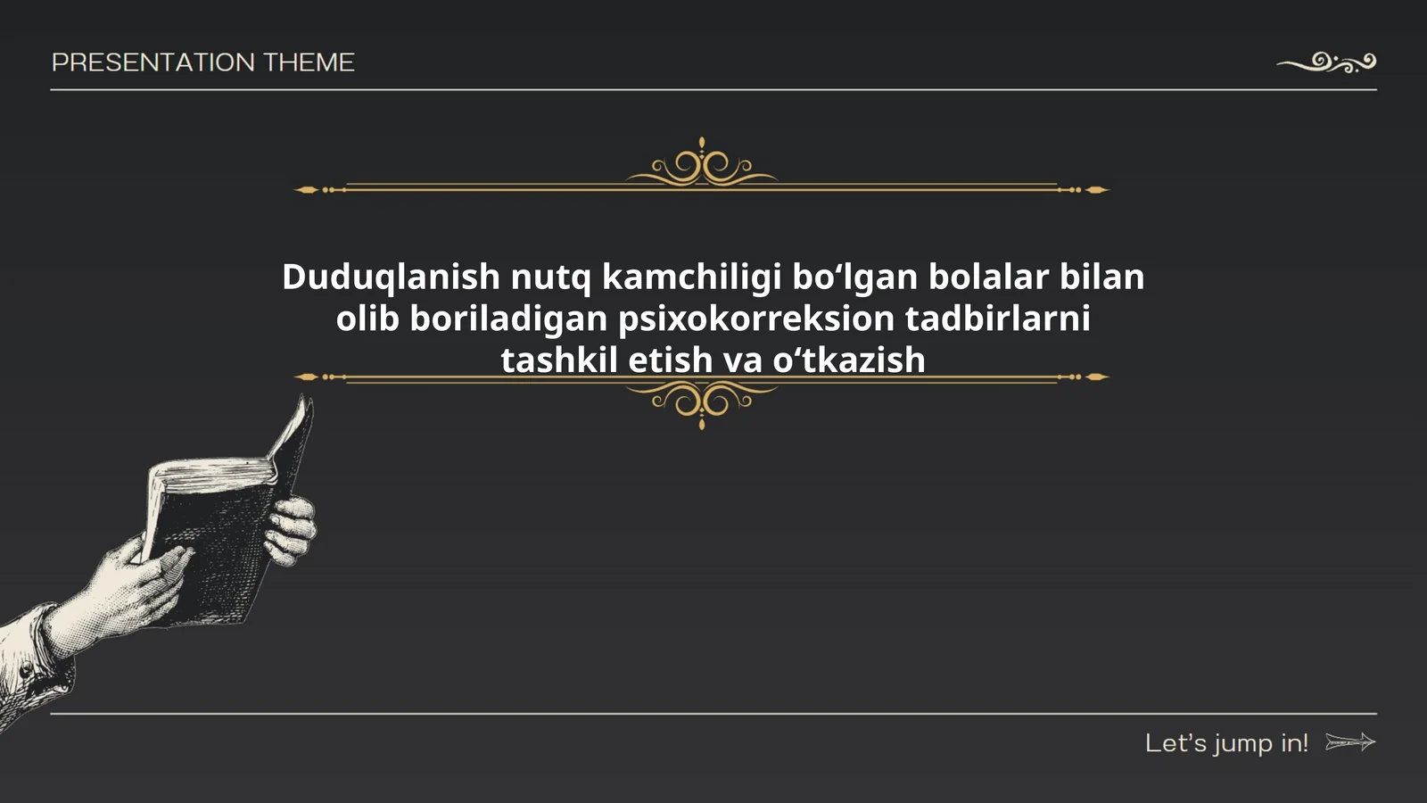 Duduqlanish nutq kamchiligi boʻlgan bolalar bilan olib boriladigan psixokorreksion tadbirlarni tashkil etish va oʻtkazish