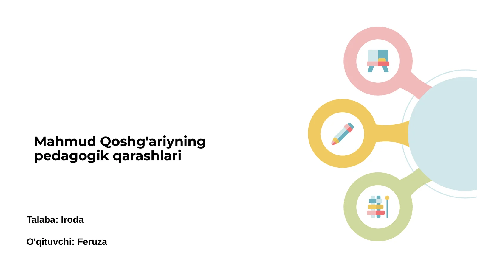 Mahmud Qoshg'ariyning pedagogik qarashlari