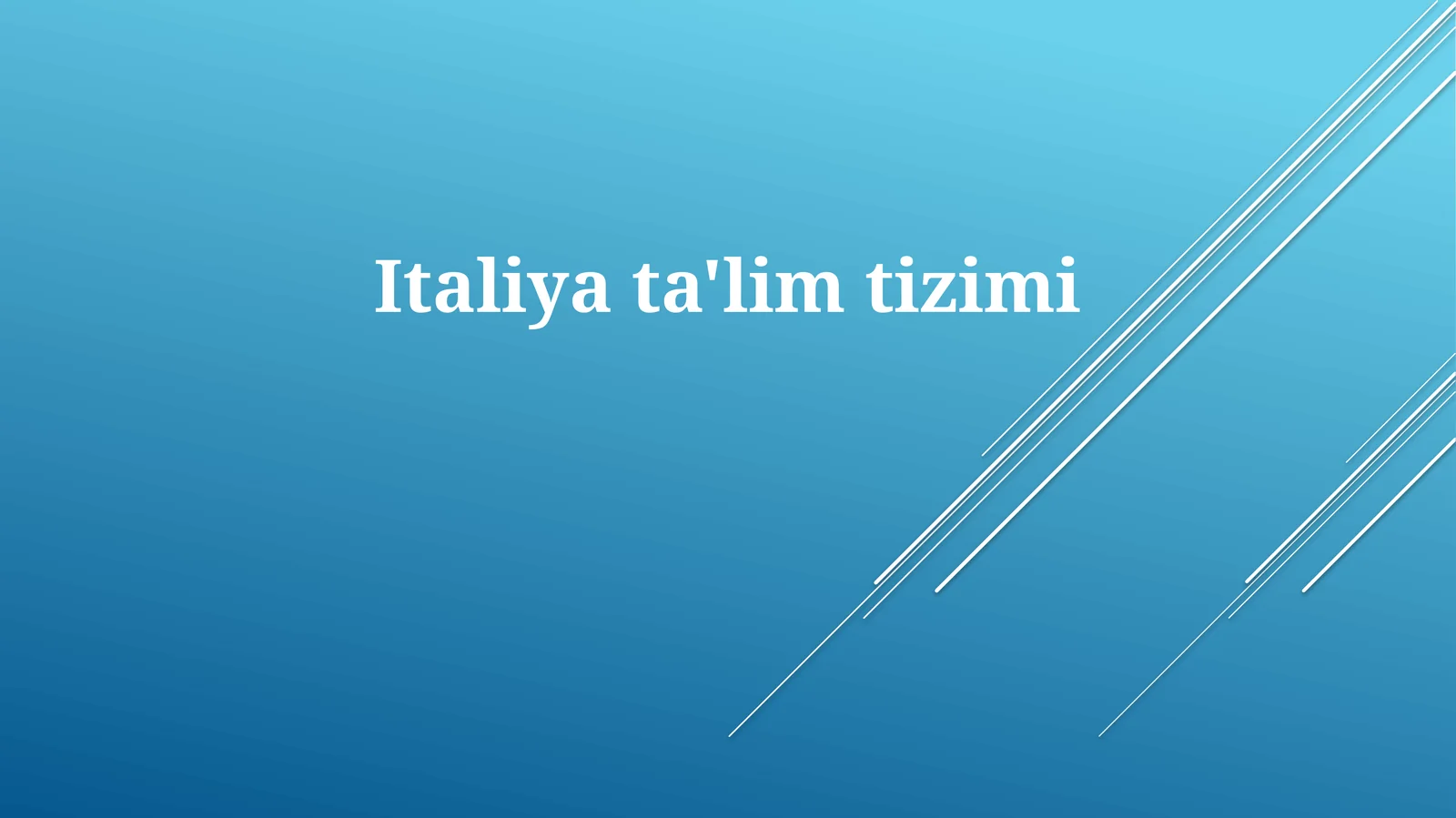 Italiyata'limtizimi