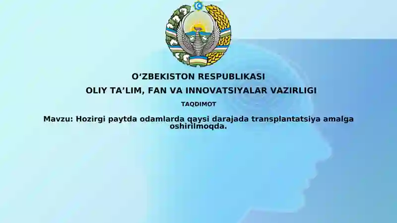 Organ transplantatsiyasi