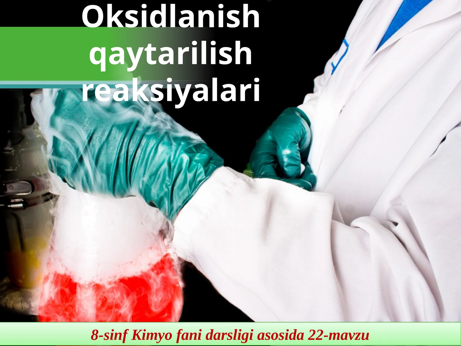 Oksidlanish-qaytarilish reaksiyalari