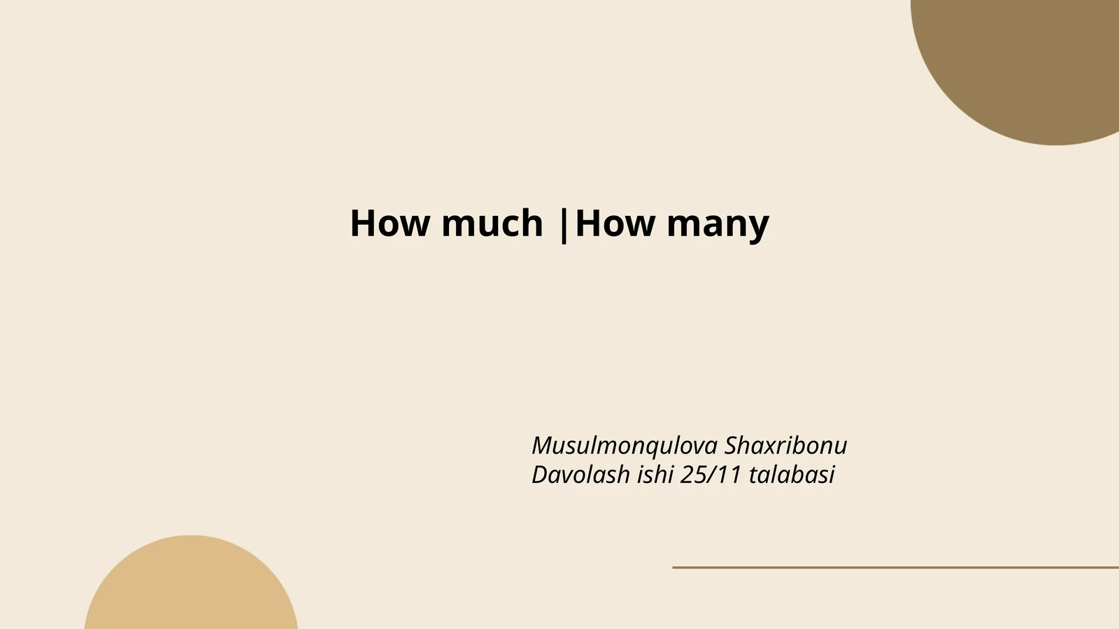 Musulmonqulova Shaxribonu Davolash Ishi 25/11 Talabasi