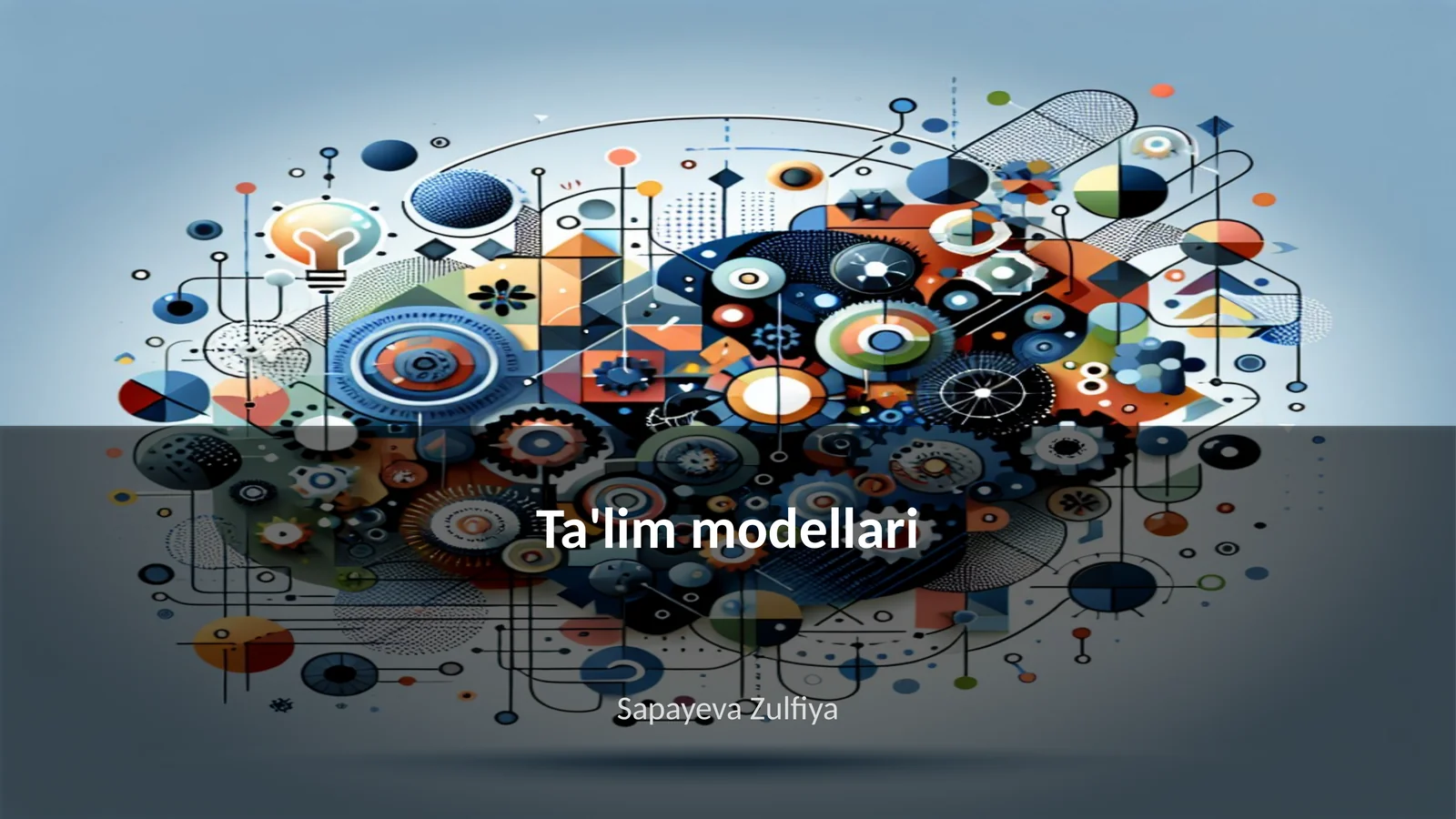 Ta'lim modellari