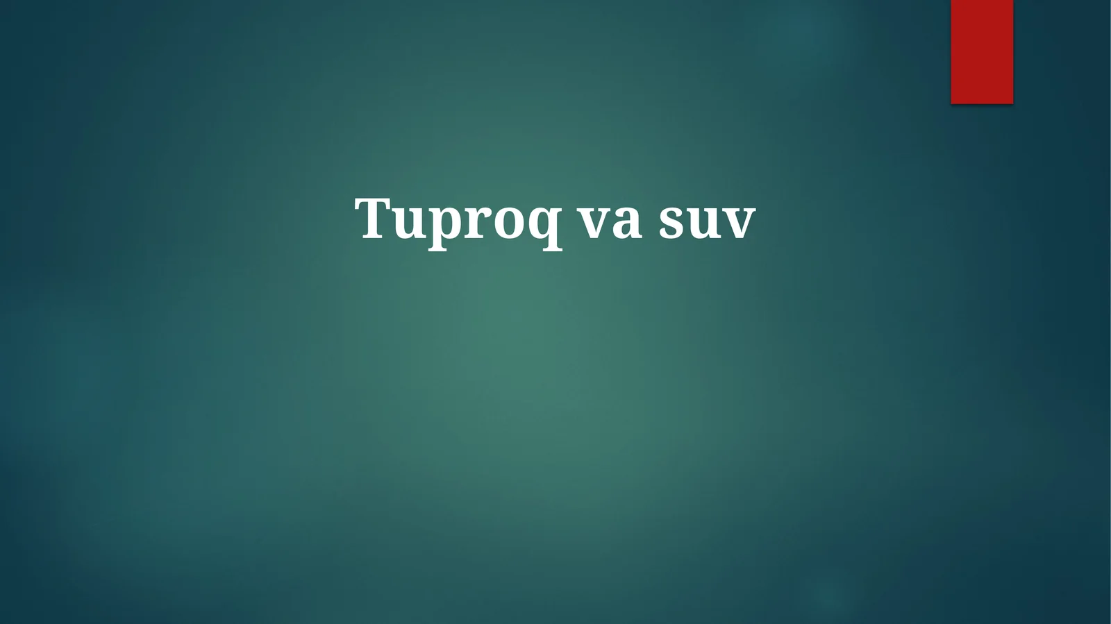 Tuproqvasuv