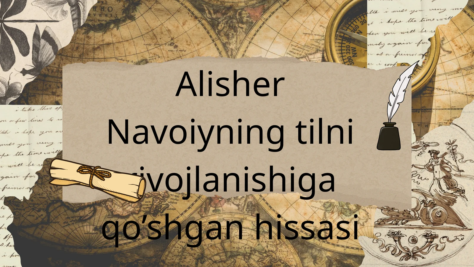 Alisher Navoiyning tilni rivojlanishiga qo’shgan hissasi