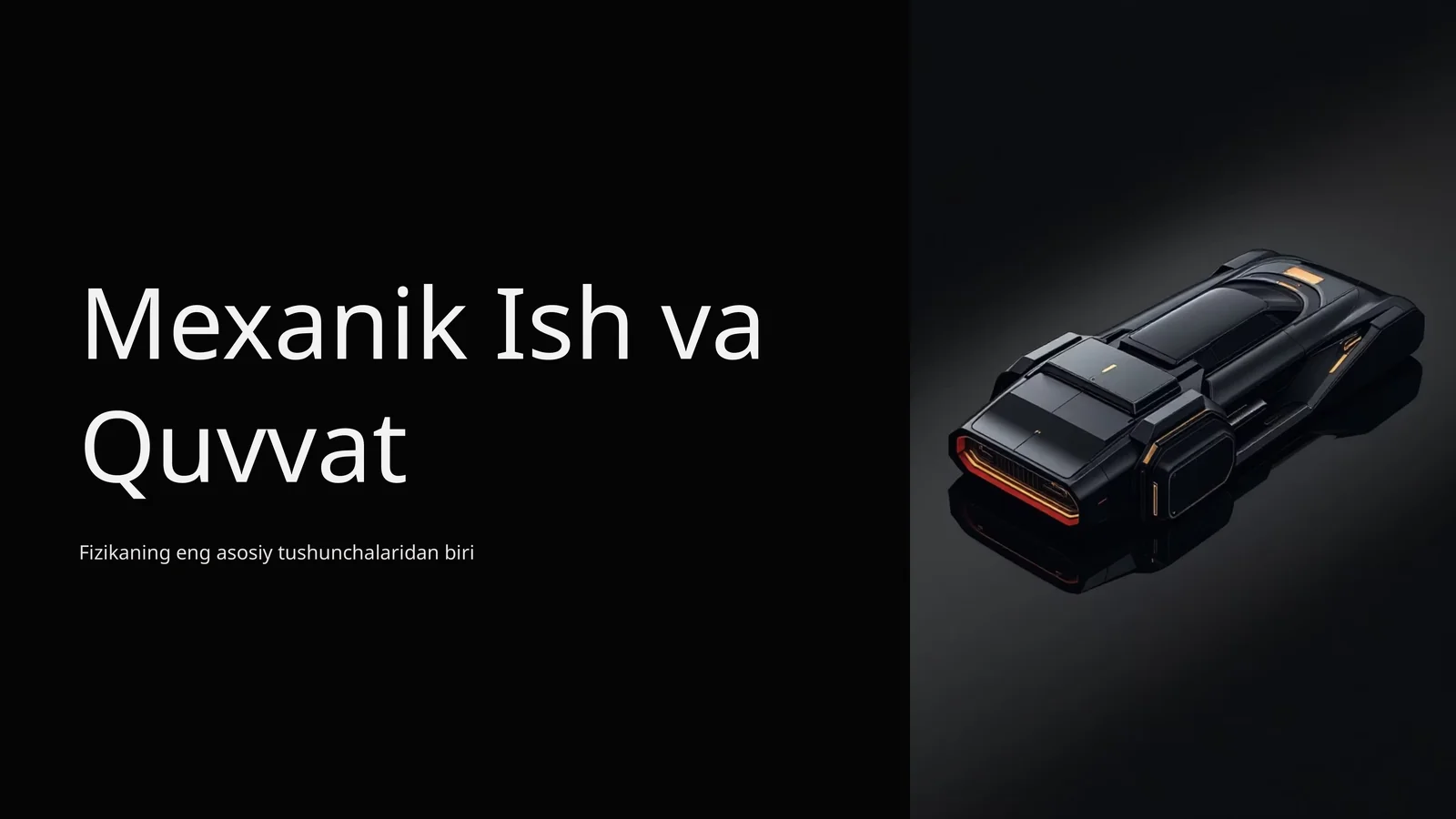 Mexanik Ish va Quvvat