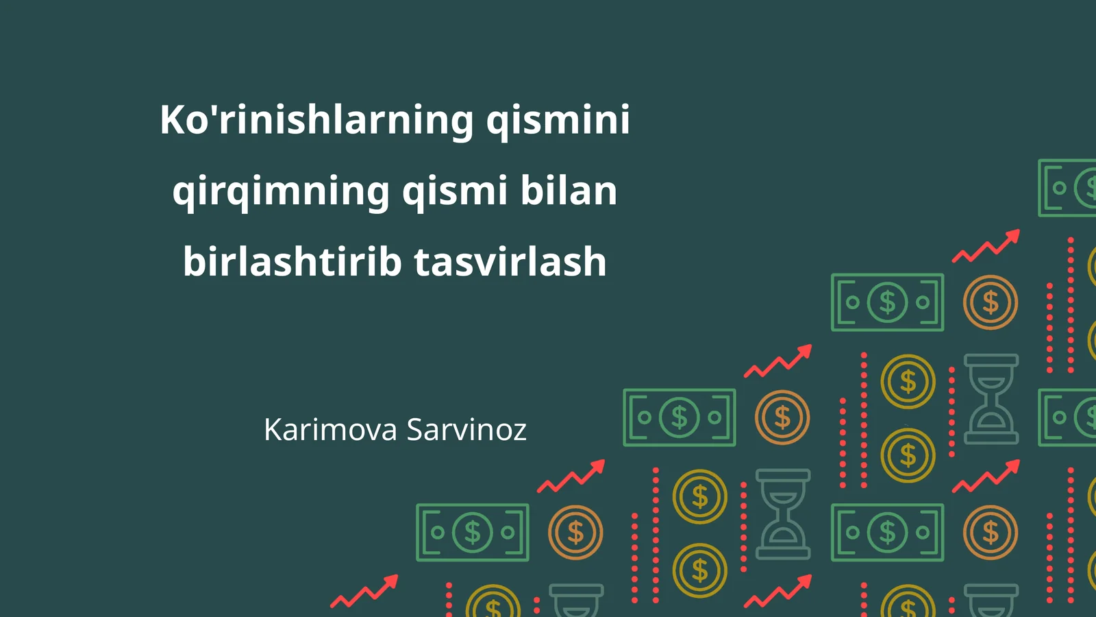 Ko'rinishlarning qismini qirqimning qismi bilan birlashtirib tasvirlash