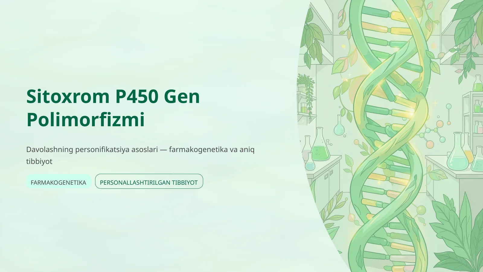Sitoxrom P450 Gen Polimorfizmi