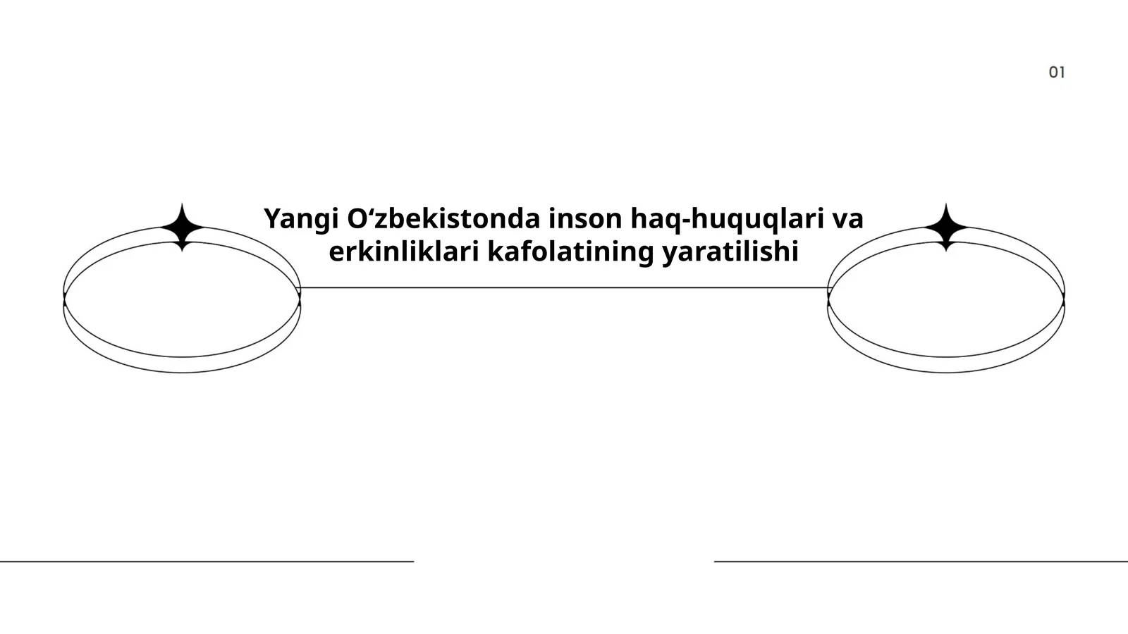 Yangi Oʻzbekistonda inson haq-huquqlari va erkinliklari kafolatining yaratilishi