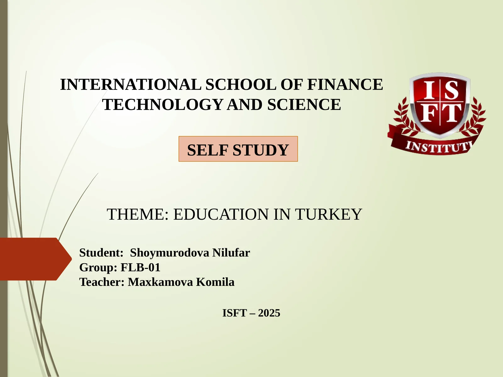 EDUCATIONINTURKEY