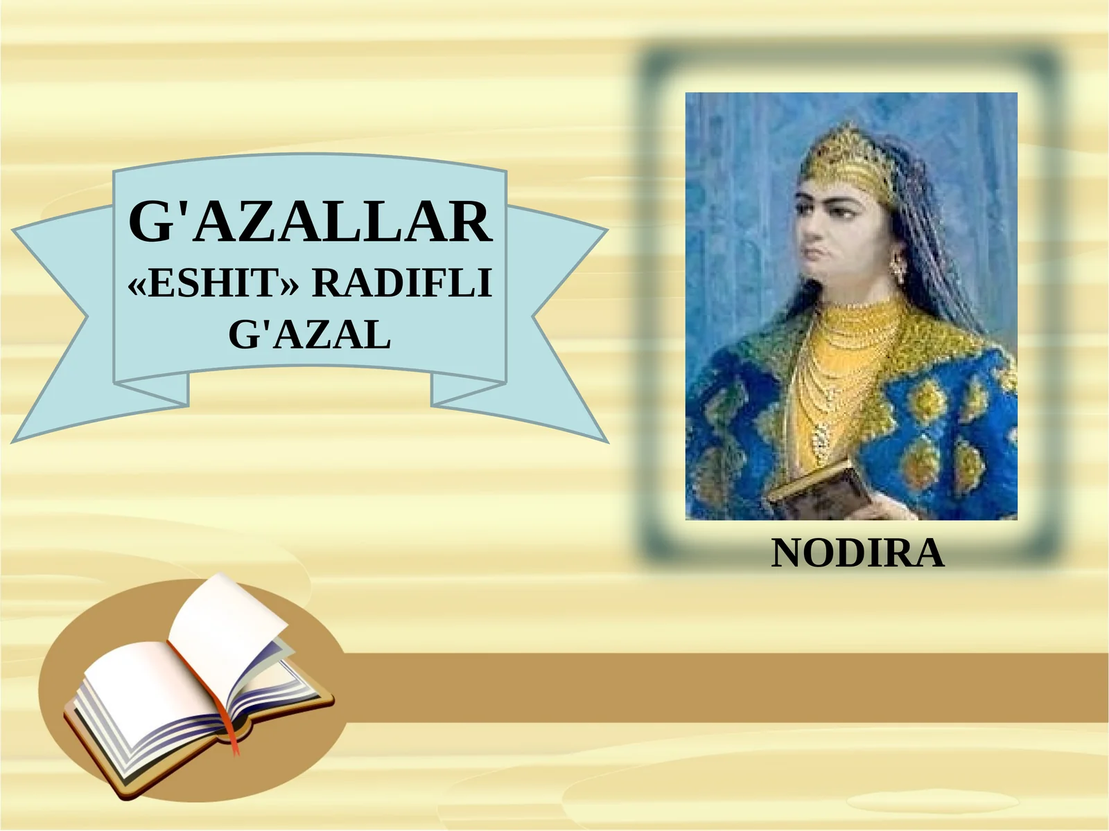 «ESHIT» RADIFLI G'AZAL