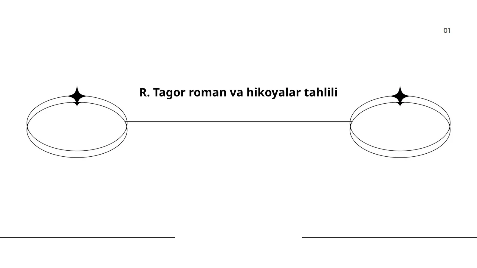 Tagor roman va hikoyalar tahlili