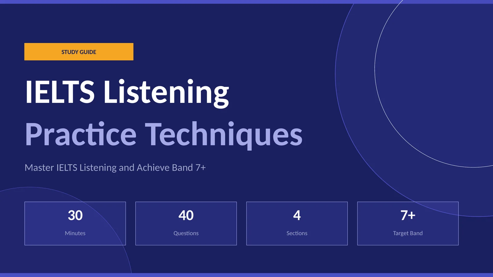 IELTS Listening Practice Techniques