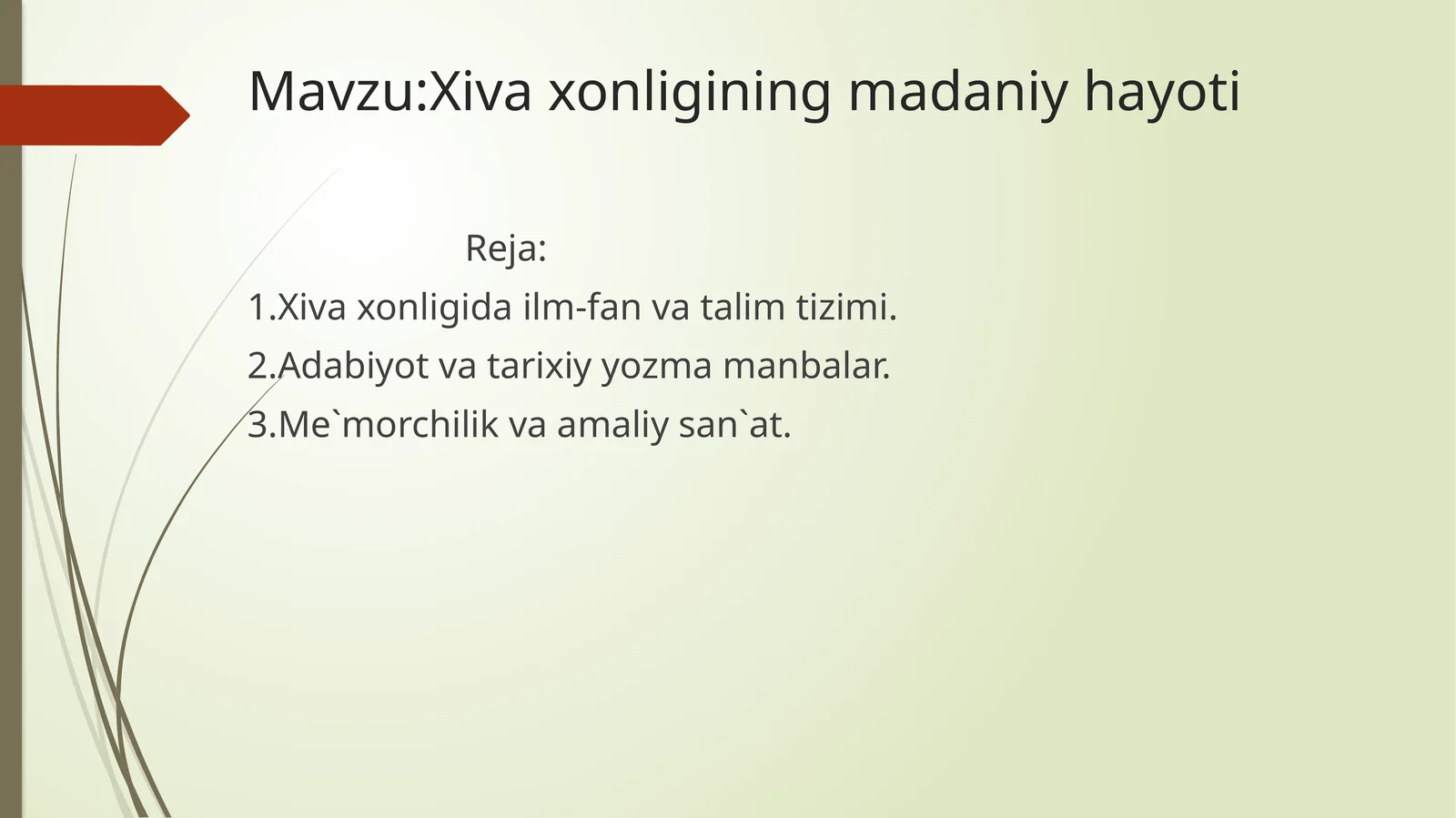 Xivaxonliginingmadaniyhayoti