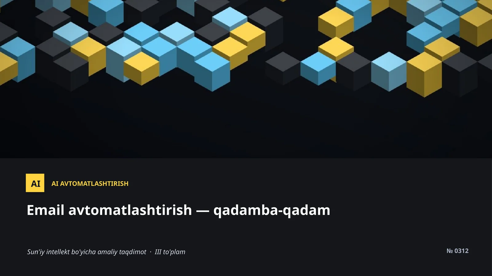 AI AVTOMATLASHTIRISH