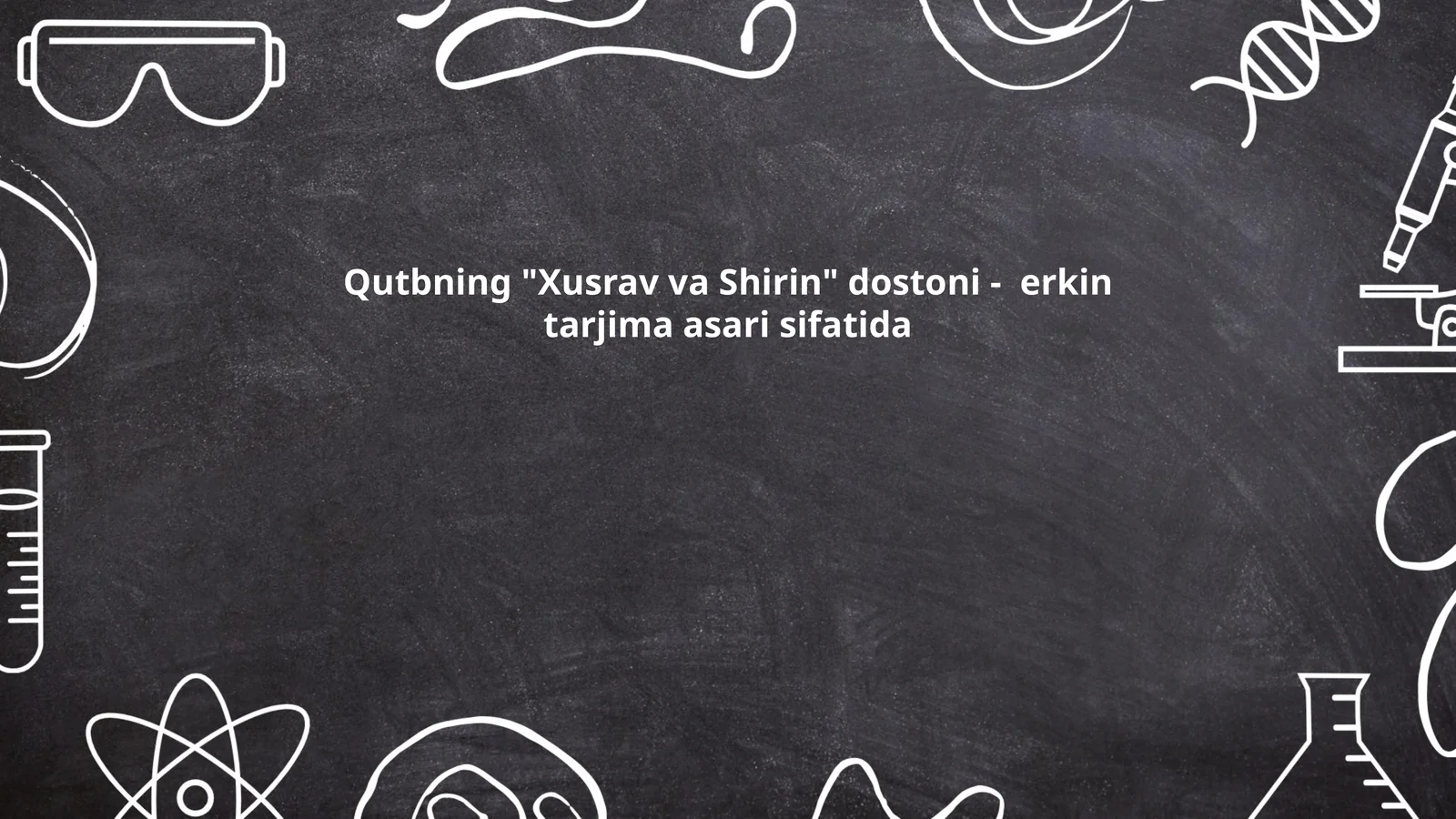 "Xusrav va Shirin" dostoni