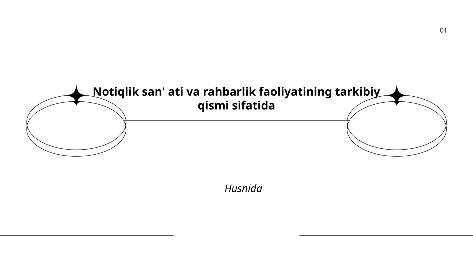 Notiqlik san'ati va rahbarlik faoliyatining tarkibiy qismi sifatida