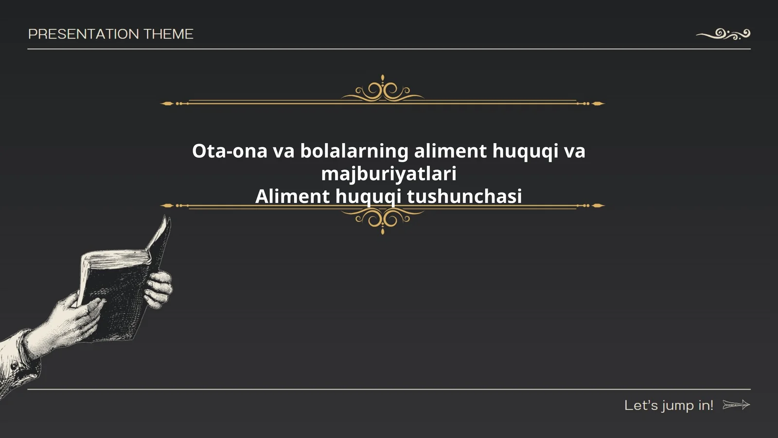 Aliment huquqi va majburiyatlari