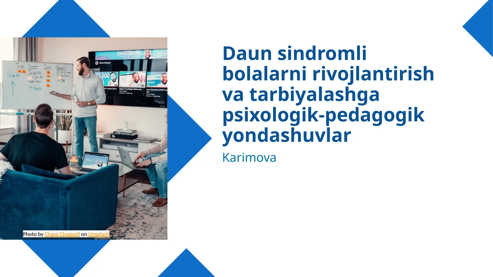 Daun sindromli bolalarni rivojlantirish va tarbiyalashga psixologik-pedagogik yondashuvlar