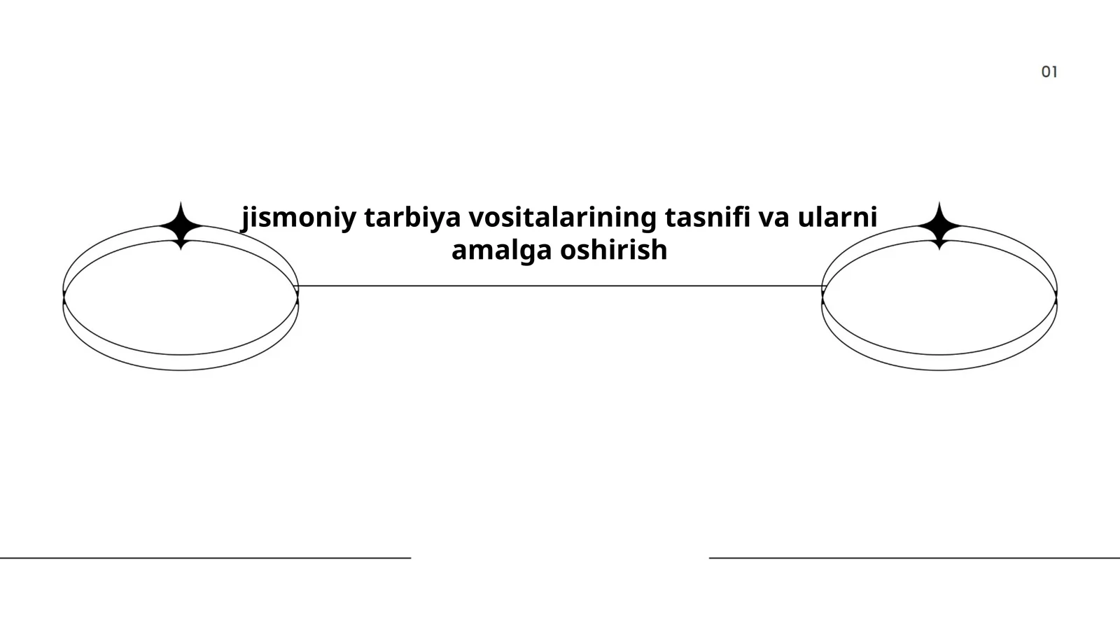 jismoniy tarbiya vositalarining tasnifi va ularni amalga oshirish