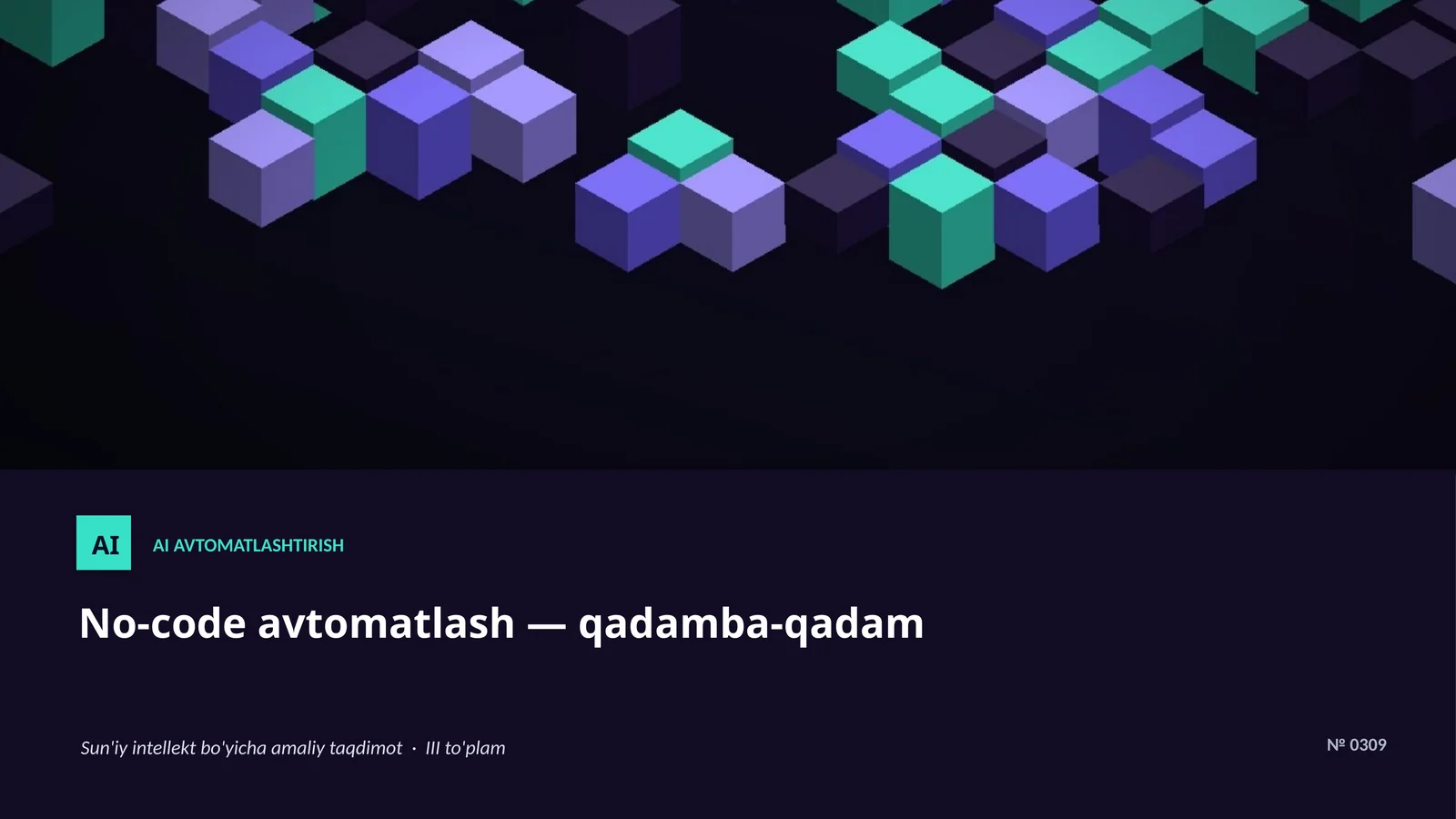 AI AVTOMATLASHTIRISH