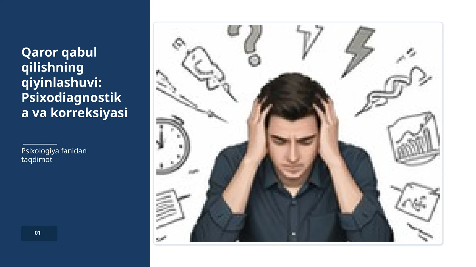 Qaror qabul qilishning qiyinlashuvi: Psixodiagnostika va korreksiyasi