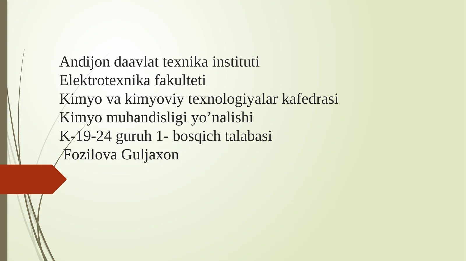 O‘zbekistonda axborot kommunikatsiya sohasini rivojlantirishdagi asosiy yo‘nalishlari, amaldagi qonunlar, O‘zbekiston Respublikasi Prezidenti farmonlari va Vazirlar Maxkamasining qarorlari
