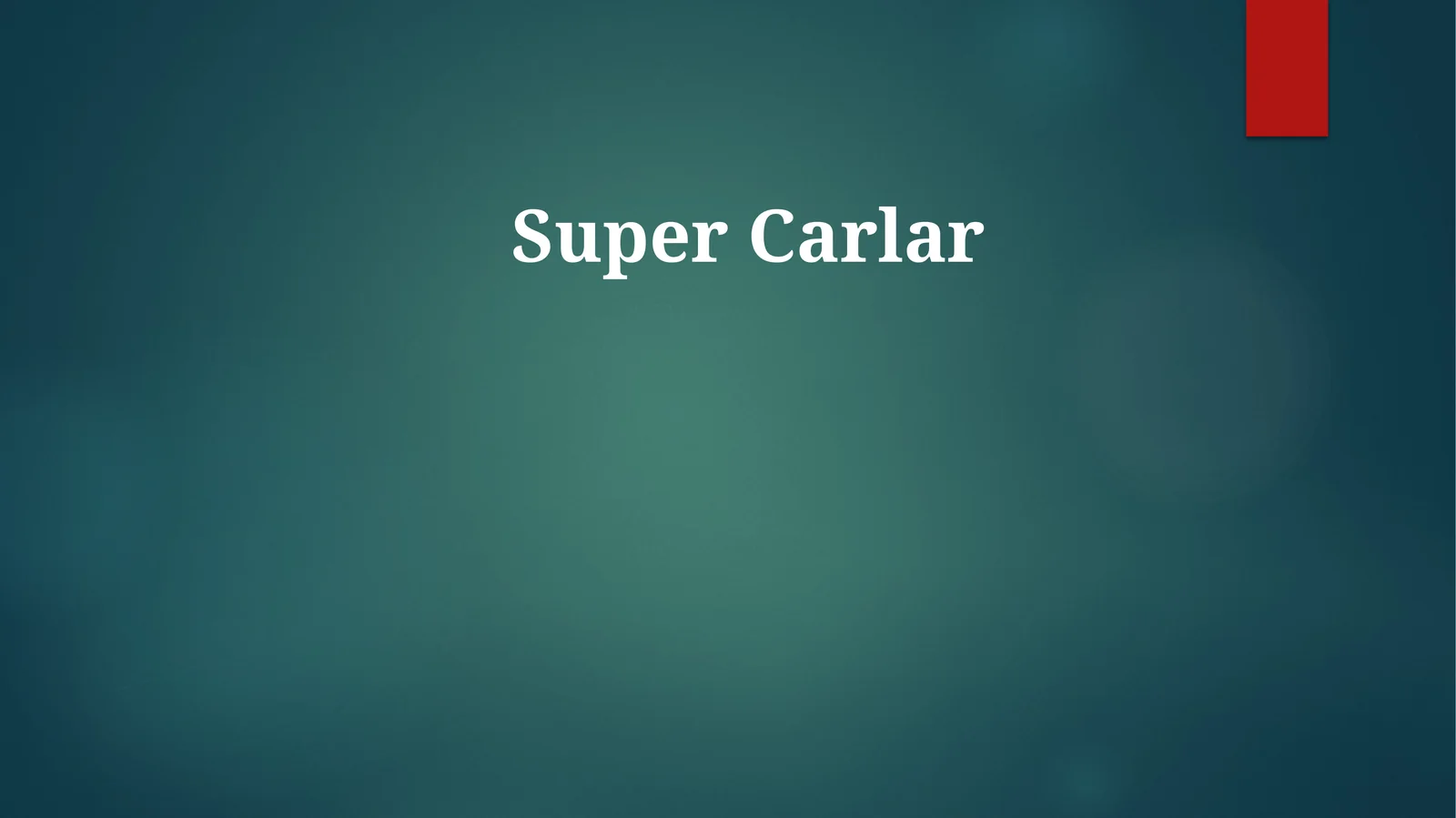 SuperCarlar