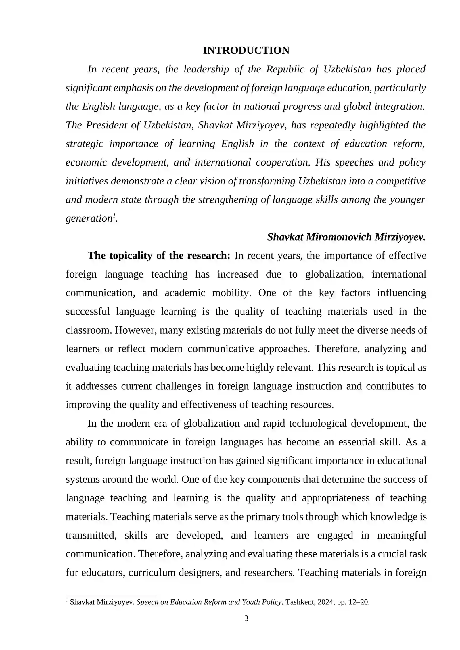 Analyzing and Evaluating Teaching Materials in Foreign Language Instruction
