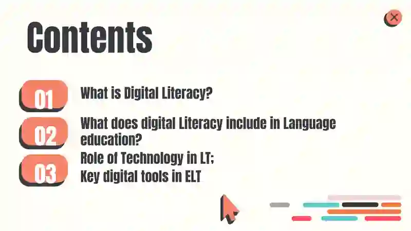 Digital Literacy and Technology in Language Teaching