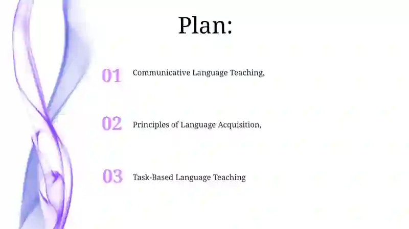Principles of Language Teaching and Learning