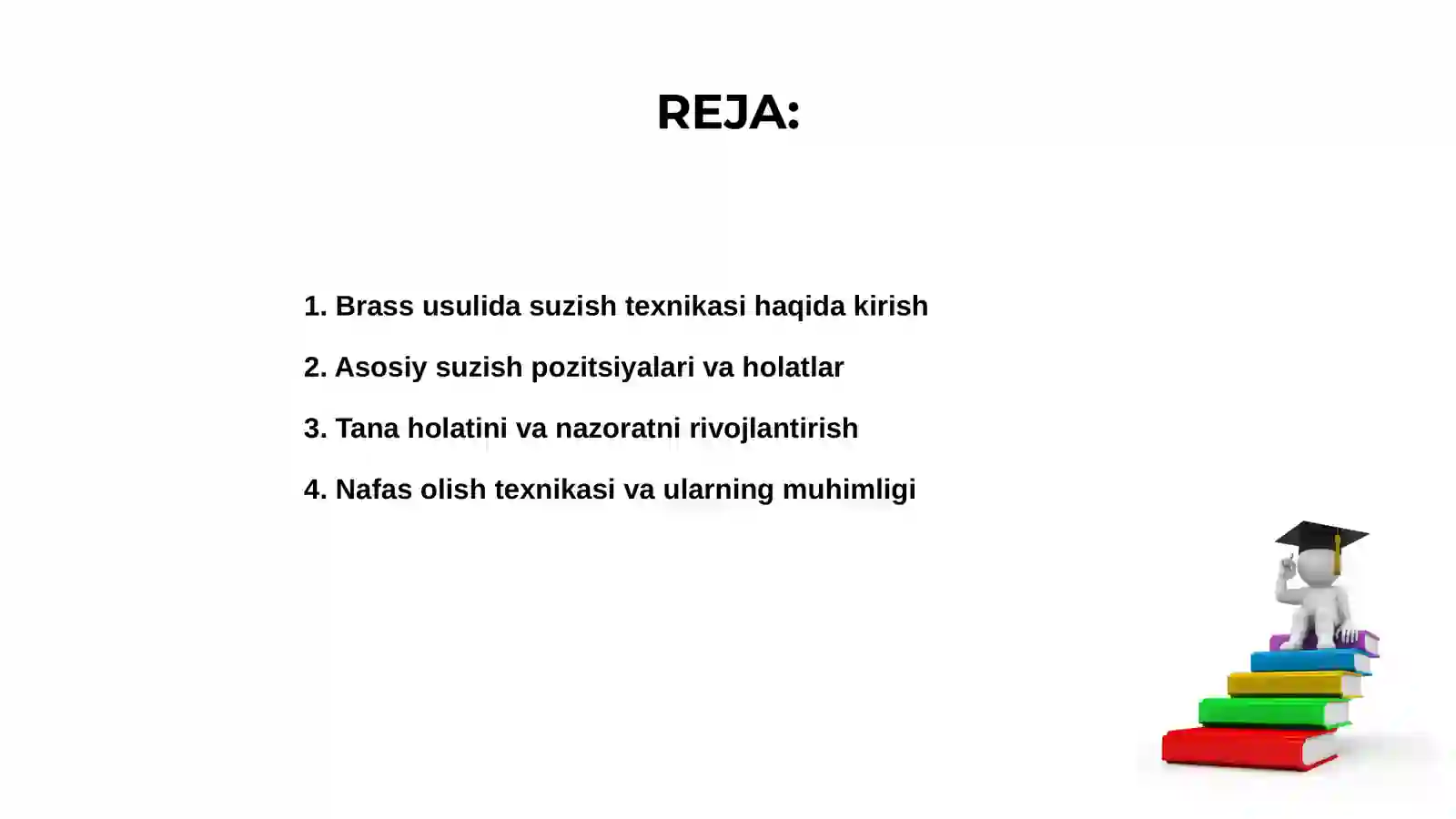 Brass usulida suzish texnikasi