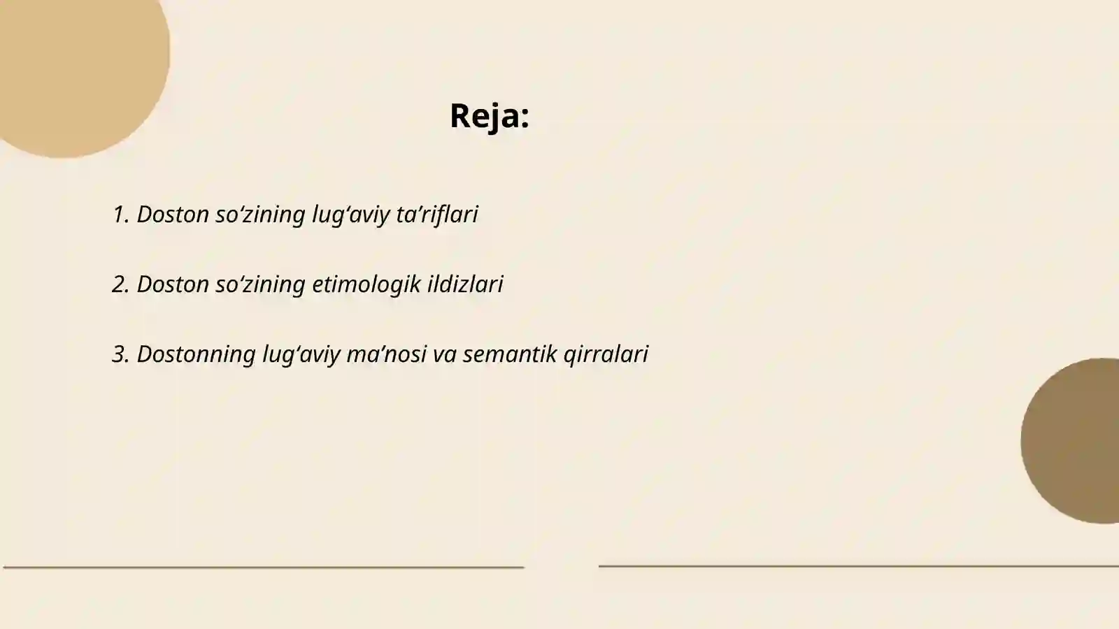 Doston soʻzining lugʻaviy va istilohiy manosi