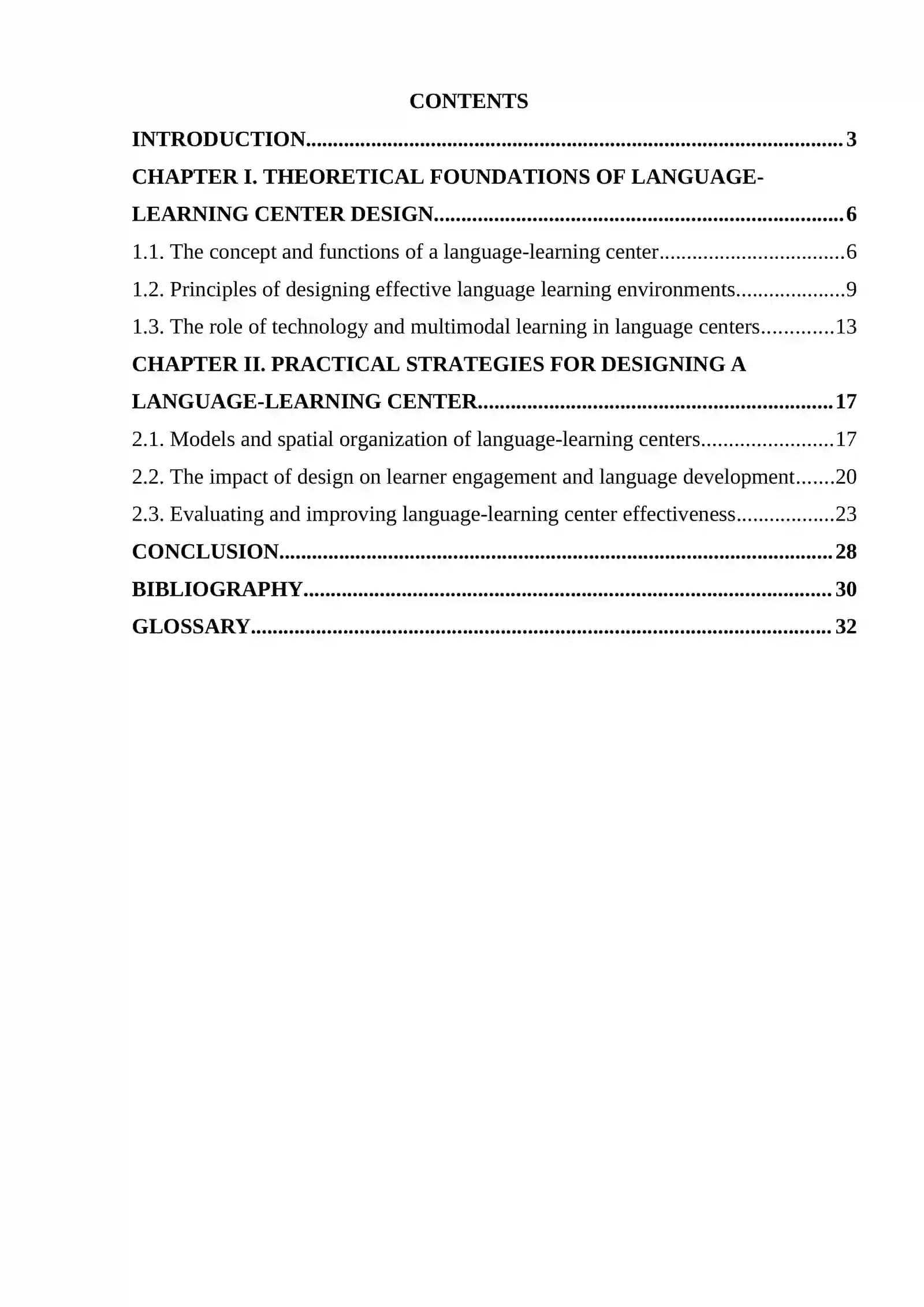 Strategies for designing a language - learning center