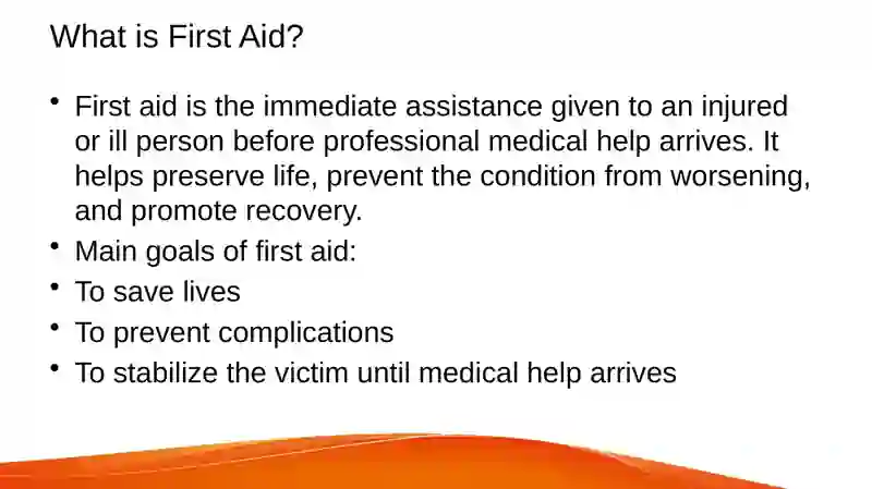 Research and present common first aid procedures