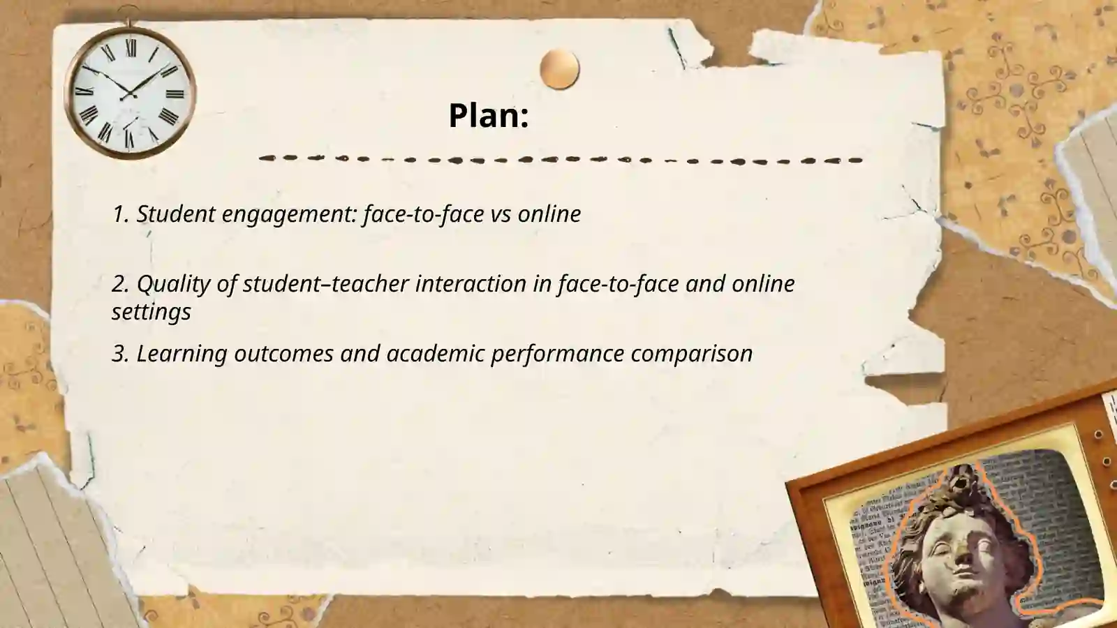 Face to face learning vs online learning
