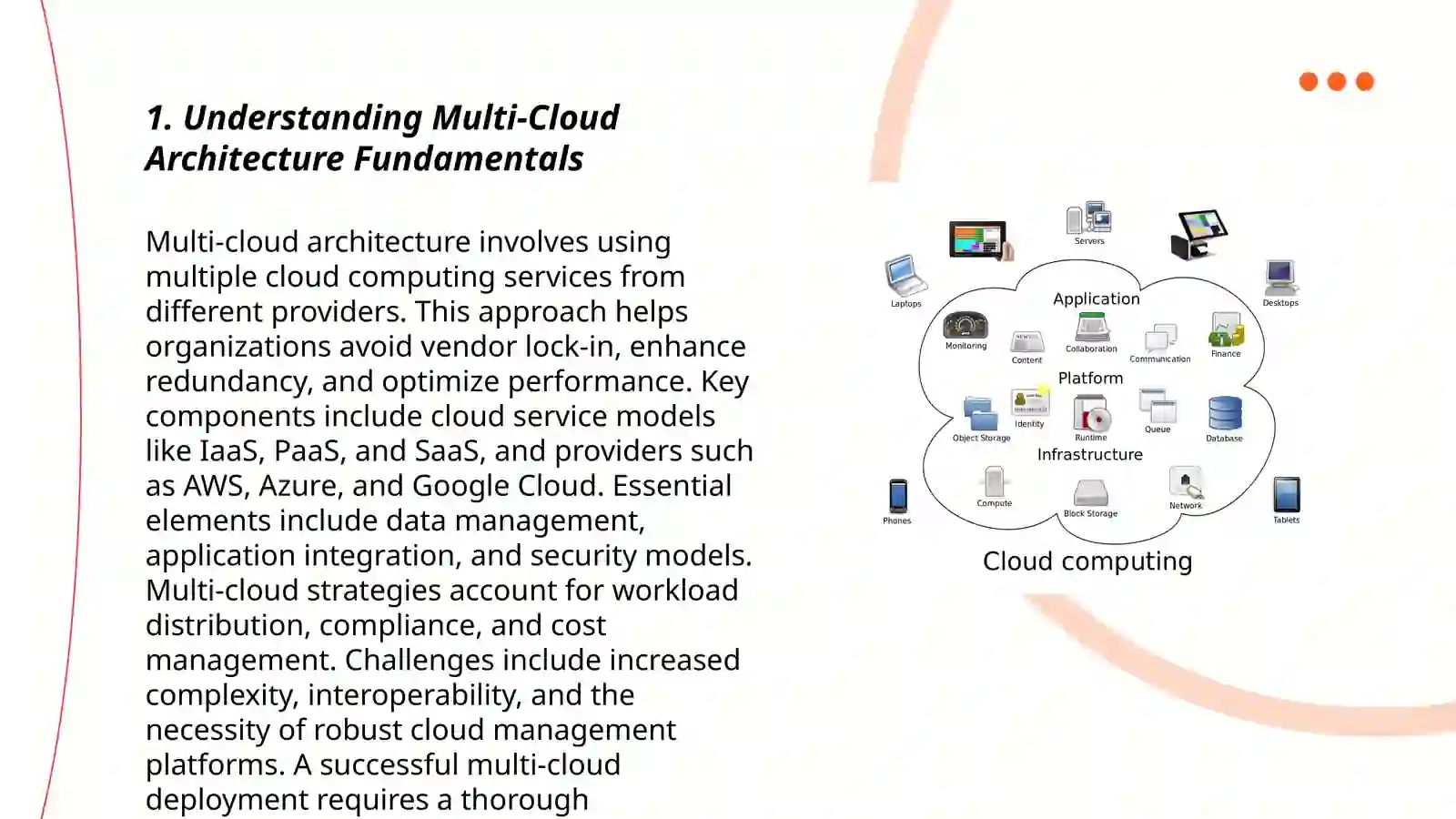 Multi Cloud Computing Architecture and Managament tools and Techniques