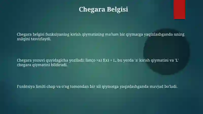 Chegara belgisi