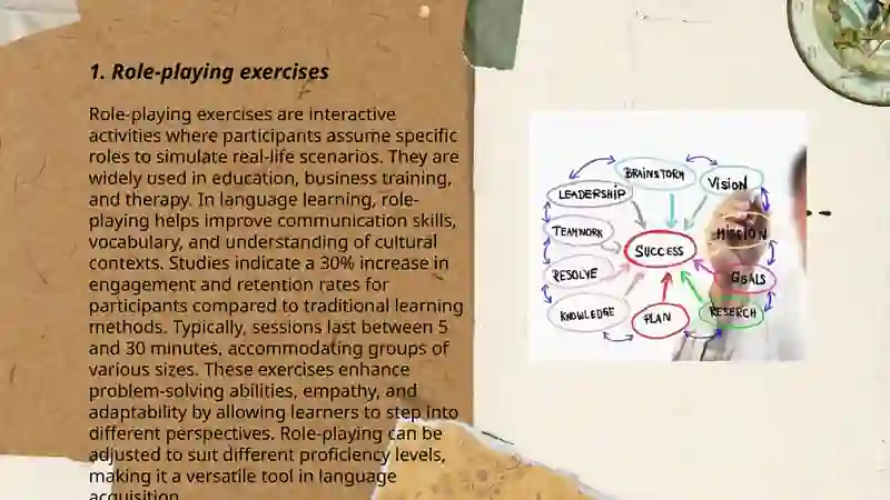 Role-playing exercises