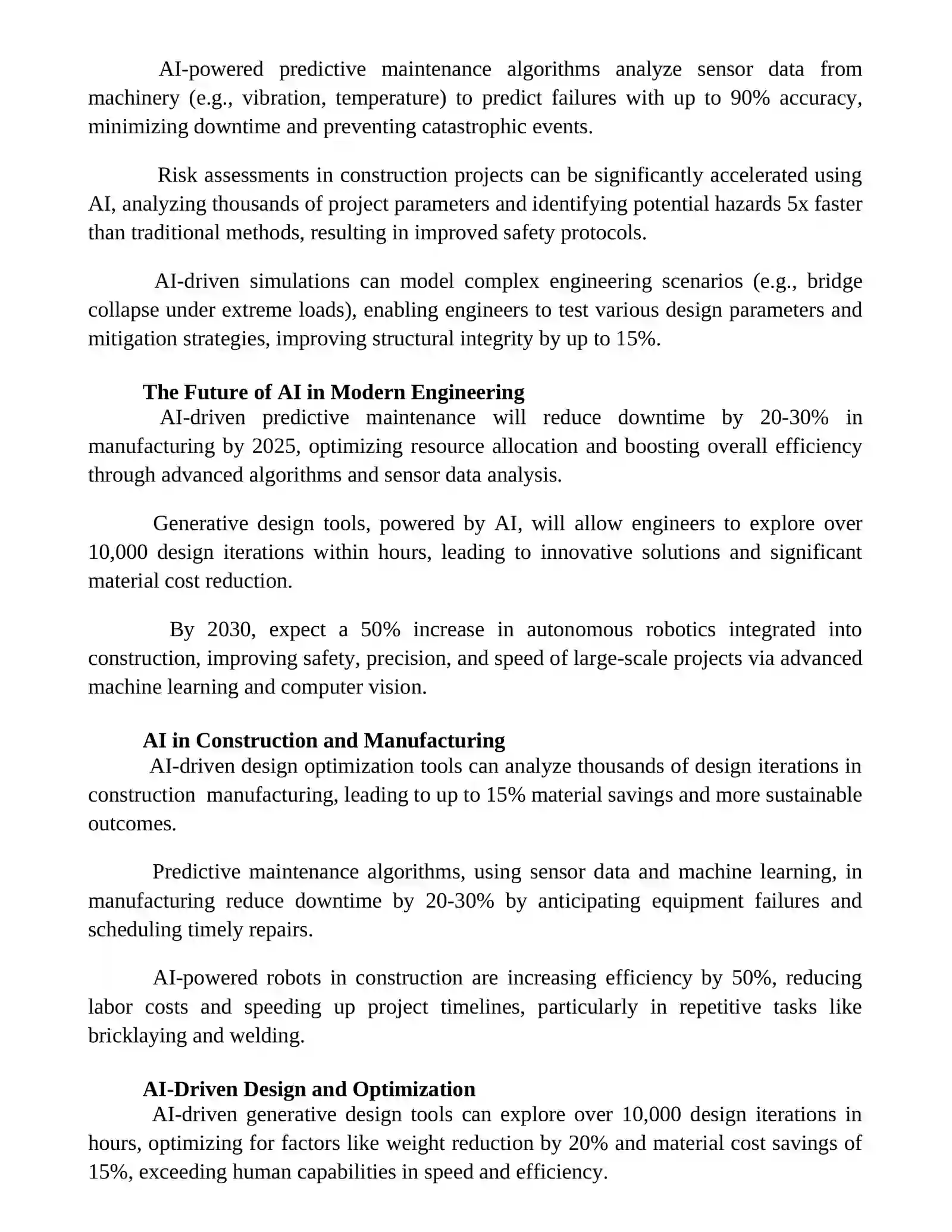 Data Analytics and Machine Learning in Engineering
